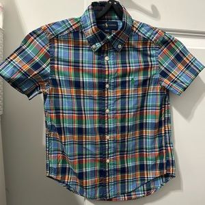Ralph Lauren 4T Boys Short Sleeve Dress Shirt
